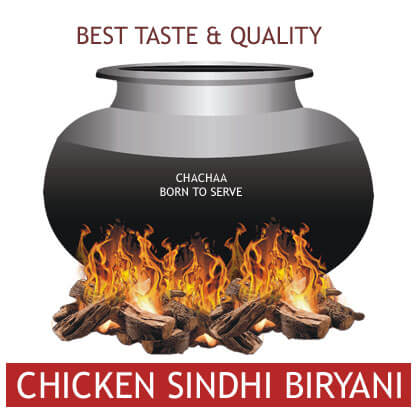 Chicken Sindhi Biryani Daig