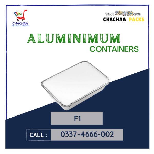F1 Aluminum Containers
